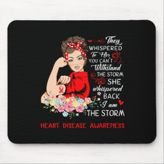Am The Storm Heart Disease Awareness  Mouse Pad