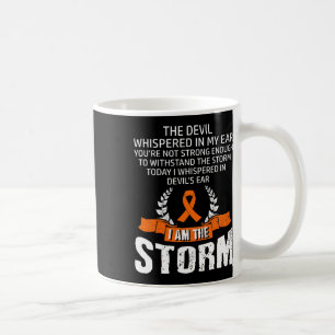Am The Storm Leukaemia Awareness Coffee Mug