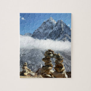 Ama Dablam, Sagarmatha, Everest trek /Nepal Jigsaw Puzzle