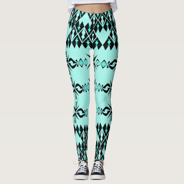 Amadahy ~ Forest Water Leggings (Front)