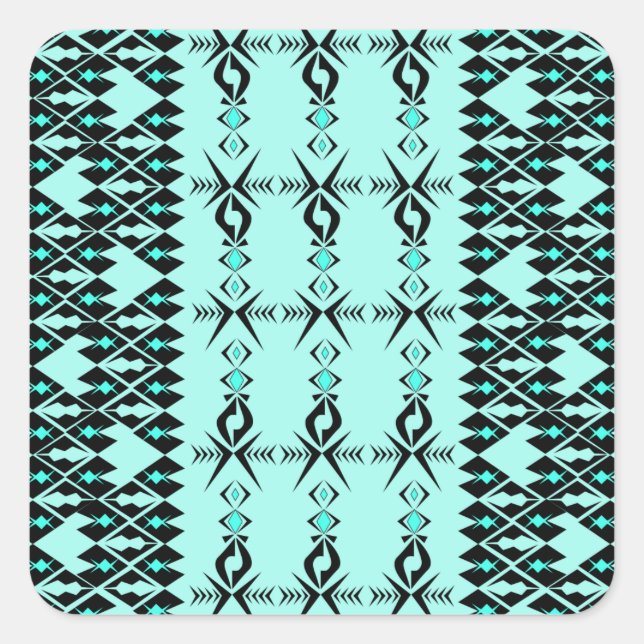 Amadahy ~ Forest Water Square Sticker (Front)