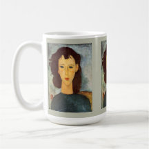 Amadeo Modigliani Portrait of a Girl Mug