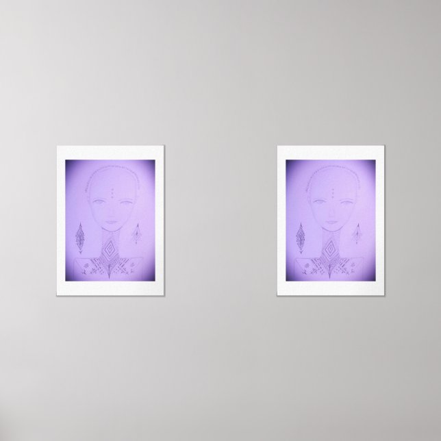 Amal Unique Colourful Portrait (Front)