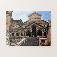 Amalfi cathedral, Italian Duomo Italy scenery