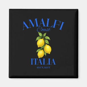 Amalfi Coast Italia Lemons Summer Travel Vacation Magnet