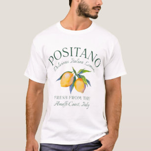  Amalfi Coast Italian Lemons Italian Town T-Shirt
