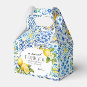 Amalfi Coast Italian Tuscan Coastal Favour Box
