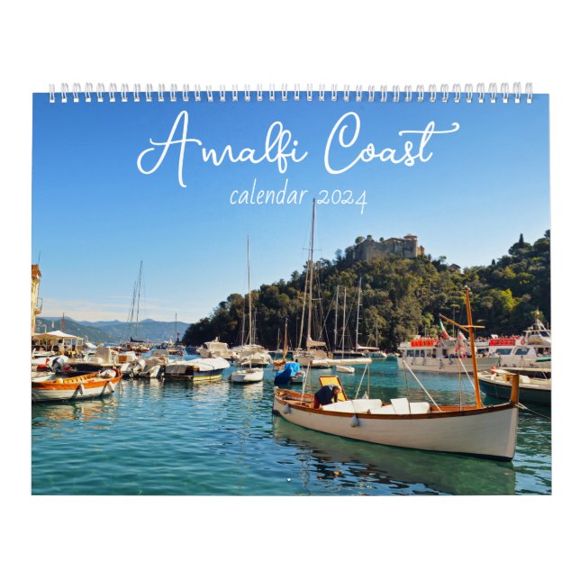 Amalfi Coast Italy Calendar (Cover)