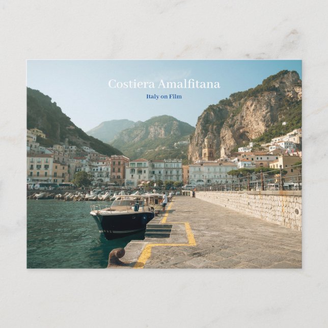 Amalfi Coast, Italy Holiday Postcard (Front)
