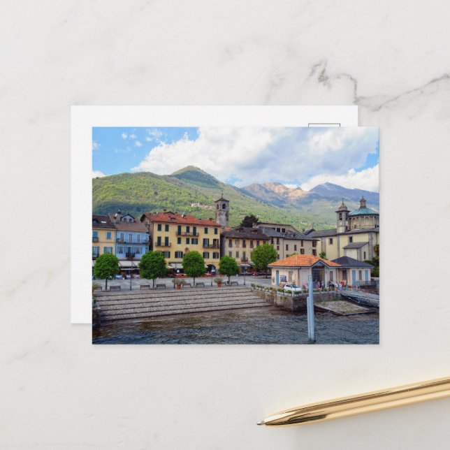 Amalfi Coast Italy Postcard (Front/Back In Situ)