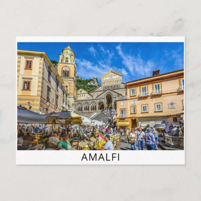 Amalfi Coast, Italy postcard (Front)