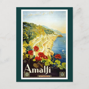Amalfi Coast, Italy Postcard
