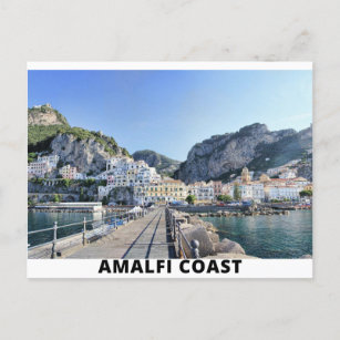 Amalfi Coast, Italy postcard     Amalfi, capri