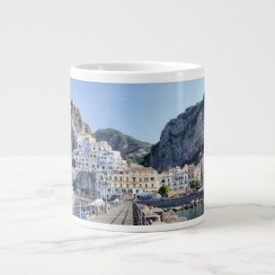 Amalfi Coast, Italy postcard Amalfi, capri, Large Coffee Mug
