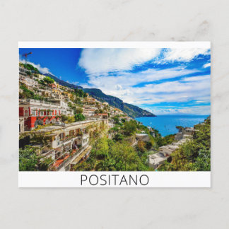 Amalfi Coast, Italy postcard Amalfi, positano,