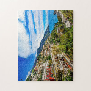 Amalfi Coast, Italy postcard Jigsaw Puzzle