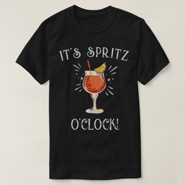 Amalfi Coast Italy _quot_It_s Spritz O_clock Limit T-Shirt (Design Front)