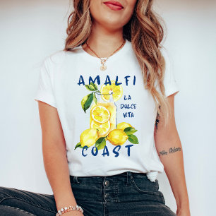 Amalfi Coast La Dolce Vita – Italian Limoncello T-Shirt