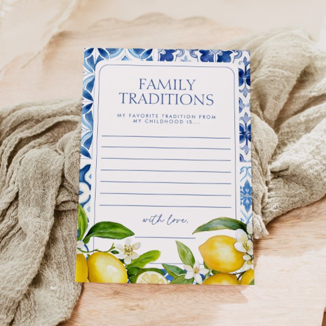 Amalfi Coast Lemon Baby Shower Family Traditions (Creator Uploaded)