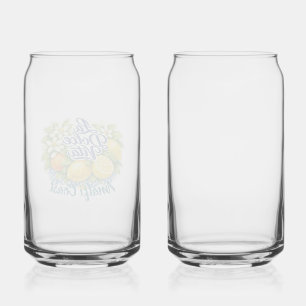 Amalfi Coast Lemon Mediterranean Amalfi Coast Can Glass