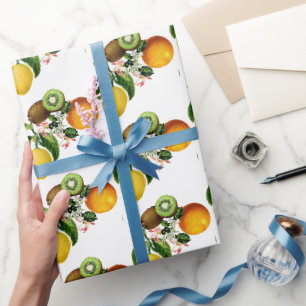 Amalfi Coast lemons Italy Wrapping Paper