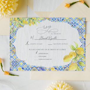 Amalfi Coast   Mediterranean Lemon Tiles RSVP