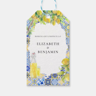 Amalfi Coast   Mediterranean Limocello Gift Tags