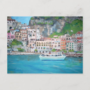 Amalfi Coast Postcard