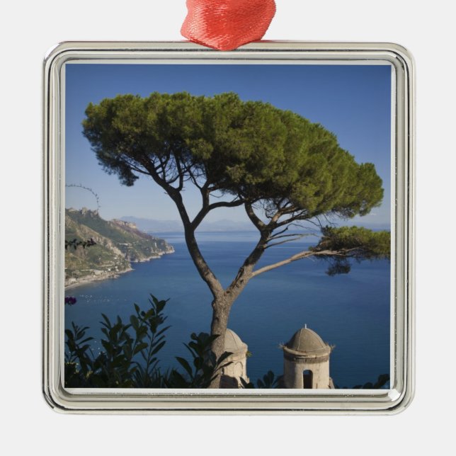 Amalfi coast, Ravello, Campania, Italy Metal Tree Decoration (Front)