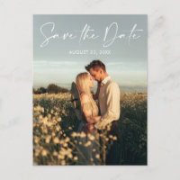 Amalfi Coast Save The Date Postcard