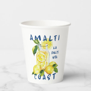 Amalfi Coast Sticker – La Dolce Vita Limoncello  Paper Cups