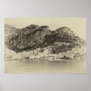 Amalfi Coast Vintage Poster