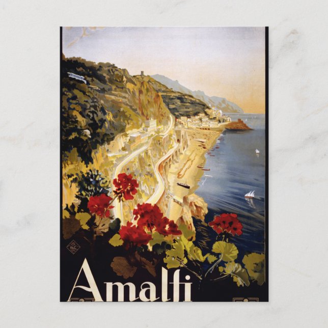 Amalfi, Italia Postcard (Front)