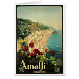 Amalfi, Italy vintage poster