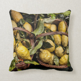 Amalfi Lemon Basket Cushion