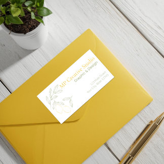 Amalfi Lemon Chic Label