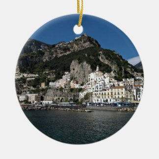 Amalfi, Sea View Ceramic Tree Decoration