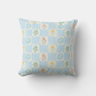 Amalfi style seamless pattern cushion
