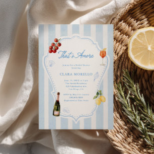 Amalfi That's Amore Bridal Shower Invitation