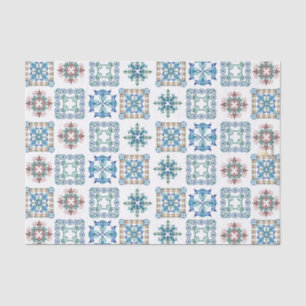 Amalfi Tile Inspired Decorative Tissue Paper
