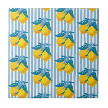 Amalfi Yellow Lemons Mediterranean Style