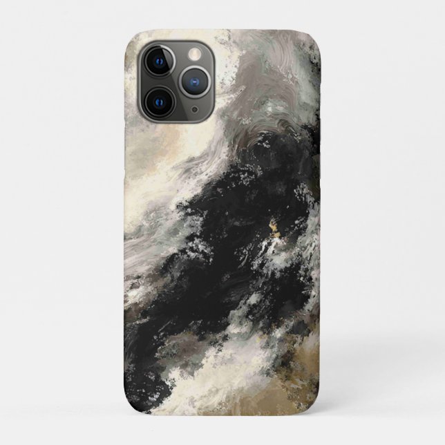 Amalgamation of Colorful Brushstrokes Case-Mate iPhone Case (Back)