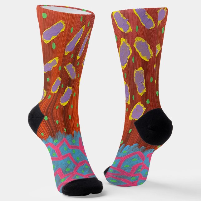 Amalgamation Socks (Angled)