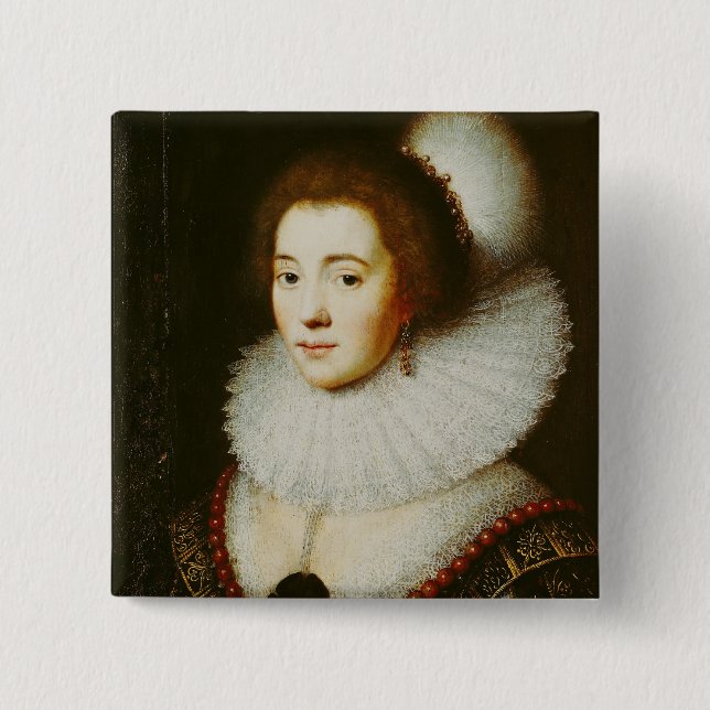 Amalia van Solms 15 Cm Square Badge (Front)