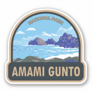 Amami Gunto National Park Japan Travel Art Vintage