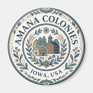 Amana Colonies Iowa Magnet