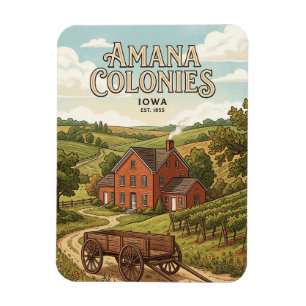 Amana Colonies Magnet
