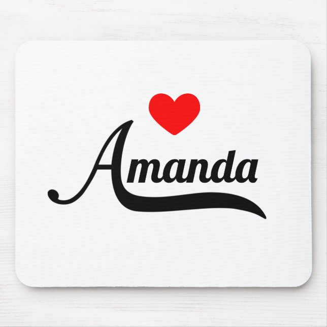 Amanda Mouse Pad (Front)