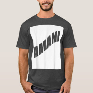 Amani Family Reunion Last Name Team Funny Custom T-Shirt