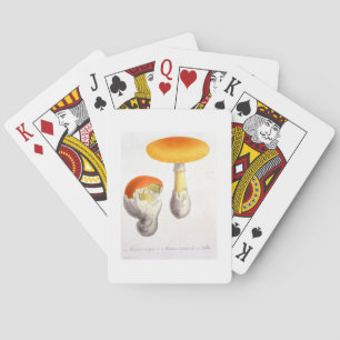 Amanita Caesaria from 'Phytographie Medicale' by J Playing Cards